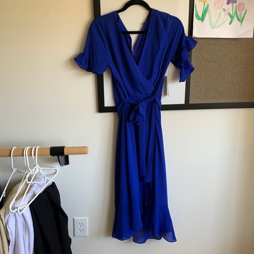 Lulus blue formal dress